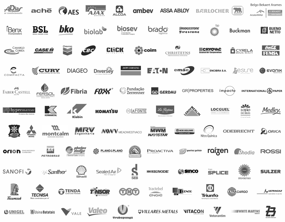 Principais clientes SGW Services